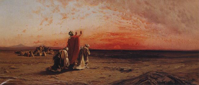 Francesco Peluso Evening Prayer oil painting image